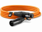 Rode XLR-Kabel XLRm-XLRf 3 m, Orange, Länge: 3 m