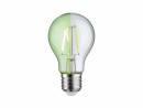 Paulmann Lampe E27 1.1W, Grün