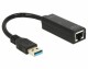 DeLock Netzwerk-Adapter 1Gbps USB 3.0, Schnittstellen: RJ-45 (LAN)