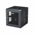 StarTech.com - 12U Wall-Mount Server Rack Cabinet - 24 in. Deep - Hinged