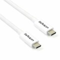 StarTech.com - 2m Thunderbolt 3 Cable - 20Gbps - White - Thunderbolt USB-C DP