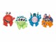 URSUS Bastelset Paper Illuminies Little Monsters 4 Stück