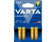 Varta VARTA High LONGLIFE AAA, 1.5V, 4Stk, vergl. Typ