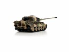 Torro Panzer Königstiger BB+IR V6.0S Metallketten, 1:16, RTR