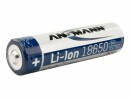 Ansmann Akku 18650 Typ 2600 2500 mAh, Spannung: 3.6