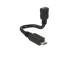 DeLock USB-OTG-Kabel ShapeCable Micro-USB B - Micro-USB B 0.15