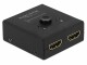 DeLock - HDMI 2 - 1 bidirectional 4K 60 Hz compact