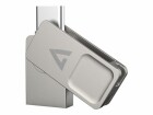 V7 Videoseven V7 - USB-Flash-Laufwerk - 128 GB - USB 3.2 / USB-C