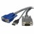 Bild 0 StarTech.com Ultra-Thin - USB VGA 2-in-1 KVM Cable