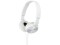 Bild 0 Sony On-Ear-Kopfhörer MDR-ZX110APW Weiss, Detailfarbe: Weiss