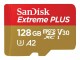 SanDisk Ext PLUS microSDXC 128GB+SD 200MB/s