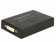 DeLock DVI-Switch 2in/1Out, 1in/2Out 4K/30Hz, Anzahl Eingänge: 2 ×