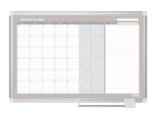 Bi-Office Magnethaftendes Whiteboard 60 cm x 90 cm, Weiss