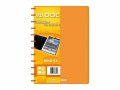 Adoc Sichtbuch Colorlines A4, 30 Taschen, Orange, Typ: Sichtbuch