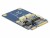 Bild 3 DeLock Mini-PCI-Express-Karte 95242, Datenanschluss Seite B: USB