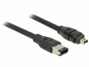 DeLock FireWire-Kabel 800Mbps 6Pin-4Pin 3 m, Datenanschluss