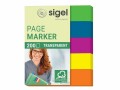 Sigel Page Marker Mini 200 Stück, Mehrfarbig