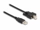 DeLock USB 2.0-Kabel USB A - USB B 2