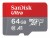 Bild 2 SanDisk microSDXC-Karte Ultra 64 GB, Speicherkartentyp: microSDXC