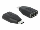 DeLock USB-Adapter Datenblocker USB-C Stecker - USB-A Buchse