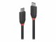 LINDY Black Line - USB-Kabel - USB-C (M) bis
