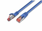 Wirewin Cat.6A S/FTP 0.5m blau