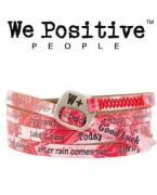 We Positive Armband Vintage - STRAWBERRY