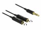 DeLock Audio-Kabel Klinke 3.5mm, male - Klinke 3.5mm, female