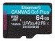 Kingston 64GB MSDXC CANVAS GO PLUS 170R A2