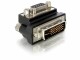 DeLock Adapter DVI-I Stecker auf VGA Buchse, 90 Grad