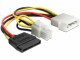 DeLock Stromkabel Molex - 4Pin/SATA 15 cm, Kabeltyp