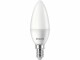 Philips Lampe (40W), 4.9W, E14, Warmweiss, 6 Stück