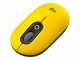Logitech POP Mouse Blast Yellow, Maus-Typ: Mobile, Maus Features