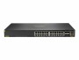 Hewlett Packard Enterprise HPE Aruba Networking PoE+ Switch CX 6200F 24G PoE