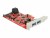 Bild 3 DeLock Host Bus Adapter Controller PCI-Ex1- 2x SATA3, 2x