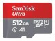 SanDisk 512GB Ultra microSDXC 150MB/s+SD Adapter