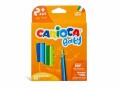 Carioca Farbstifte Baby 10 Stück, Mehrfarbig, Verpackungseinheit
