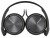 Bild 1 Sony On-Ear-Kopfhörer MDR-ZX310 Schwarz, Detailfarbe: Schwarz