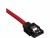 Bild 2 Corsair SATA3-Kabel Premium Set Rot 30 cm, Datenanschluss Seite