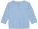Fixoni Baby-Langarmshirt Solid Ashley Blue Gr. 56, Grössentyp