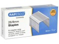 Rapesco Heftklammer 26 / 8 mm, 5000 Stück, Verpackungseinheit