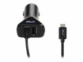 PNY MICRO-USB + USB CAR CHARGER BL 5