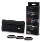 Hama Graufilter-Set ND8, ND64, ND1000, 62 mm, mit Filtertasche