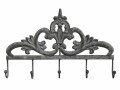 Chic Antique Wandhaken mit 5 Haken Eisen, antik Zink, Bewusste