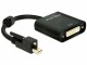 DeLock Adapter Mini-Displayport - DVI, 4K, aktiv, verschraubbar