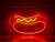 Bild 1 Vegas Lights LED Dekolicht Neonschild Hot Dog 30 x 16.5