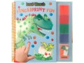 Depesche Fingermalfarbe Dino World 25 Seiten, 4 Stempelfarben, Art