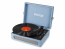 Fenton Plattenspieler mit Bluetooth RP118E Blau, Detailfarbe