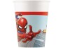 Amscan Einwegbecher Marvel Spiderman 200 ml, 8 Stück