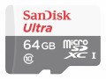 SanDisk Ultra - Flash-Speicherkarte (microSDXC-an-SD-Adapter